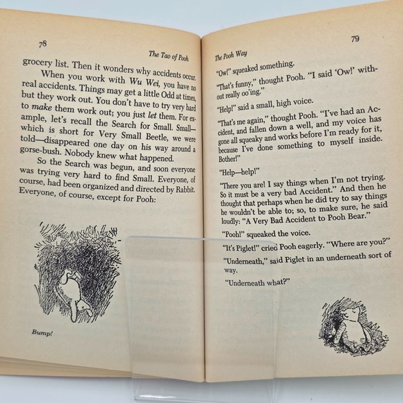 The Tao of Pooh (Winnie-the-Pooh) by Benjamin Hoff Penguin Books Published 1983 - Picture 5 of 7